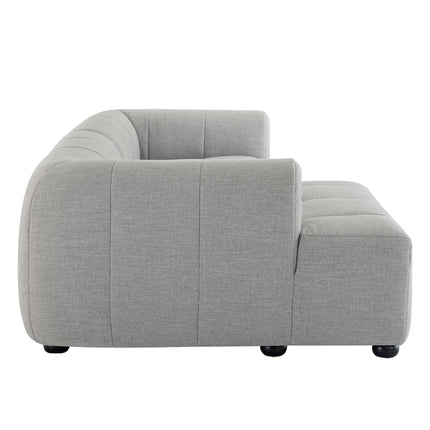 Modway EEI-6868 Liana Left-Facing Upholstered Fabric Modular Sofa with Chaise Modway