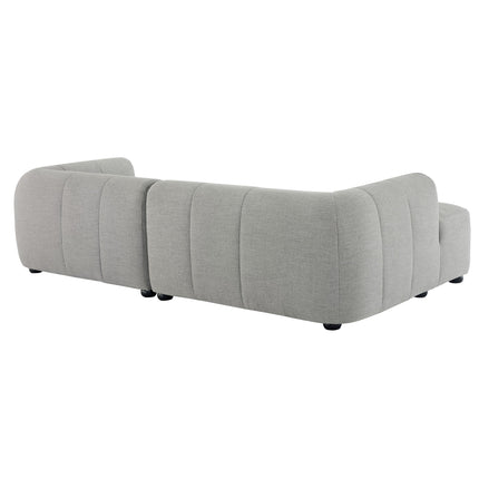 Modway EEI-6868 Liana Left-Facing Upholstered Fabric Modular Sofa with Chaise Modway