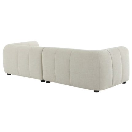 Modway EEI-6869 Liana Right-Facing Upholstered Fabric Modular Sofa with Chaise Modway