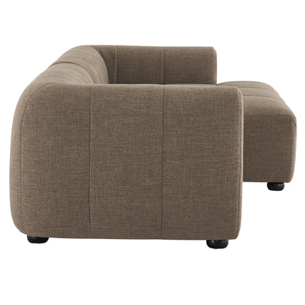 Modway EEI-6869 Liana Right-Facing Upholstered Fabric Modular Sofa with Chaise Modway