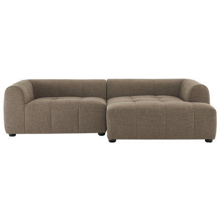 Modway EEI-6869 Liana Right-Facing Upholstered Fabric Modular Sofa with Chaise Modway