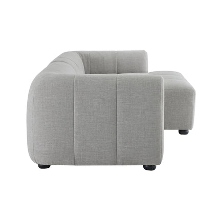 Modway EEI-6869 Liana Right-Facing Upholstered Fabric Modular Sofa with Chaise Modway