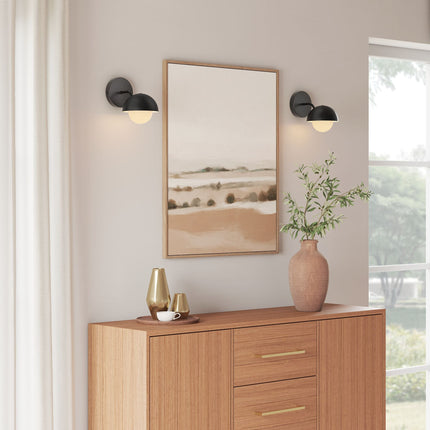 Modway EEI-6871 Eclipse Globe Wall Sconce Modway