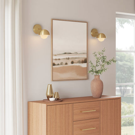 Modway EEI-6871 Eclipse Globe Wall Sconce Modway