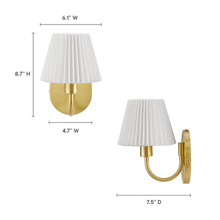 Modway EEI-6872 Wave Wall Sconce Modway