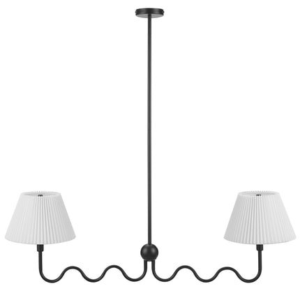 Modway EEI-6874 Wave Squiggle 2-Arm Pendant Light Modway