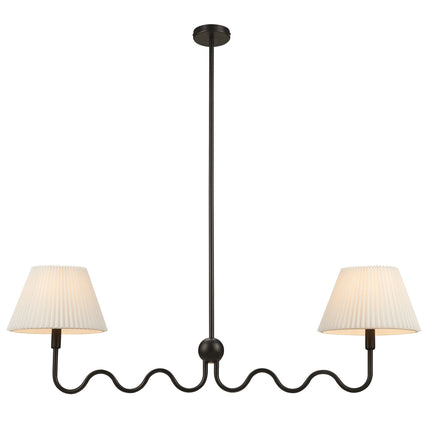 Modway EEI-6874 Wave Squiggle 2-Arm Pendant Light Modway