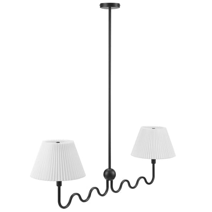 Modway EEI-6874 Wave Squiggle 2-Arm Pendant Light Modway