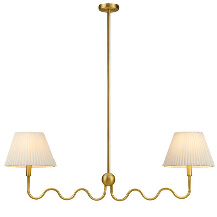 Modway EEI-6874 Wave Squiggle 2-Arm Pendant Light Modway