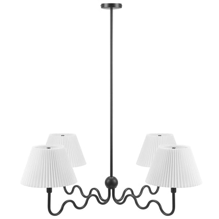 Modway EEI-6875 Wave Squiggle 4-Arm Pendant Light Modway