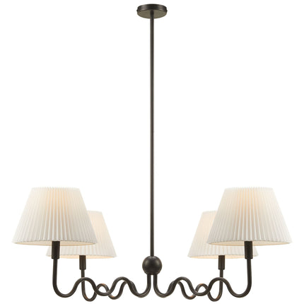 Modway EEI-6875 Wave Squiggle 4-Arm Pendant Light Modway