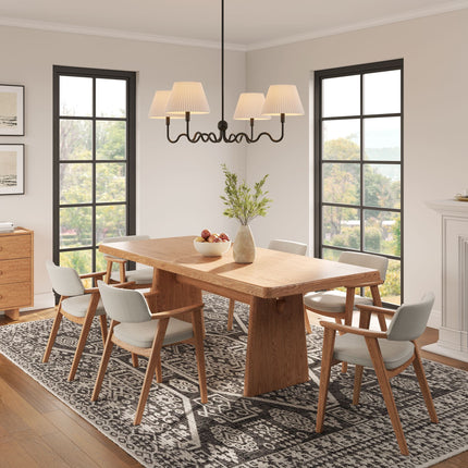 Modway EEI-6875 Wave Squiggle 4-Arm Pendant Light Modway