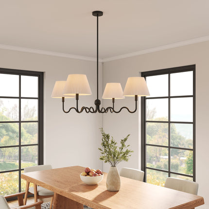 Modway EEI-6875 Wave Squiggle 4-Arm Pendant Light Modway