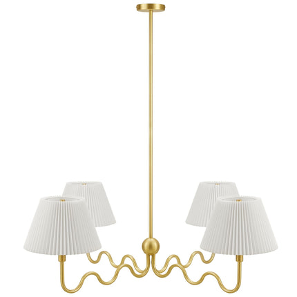 Modway EEI-6875 Wave Squiggle 4-Arm Pendant Light Modway