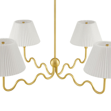Modway EEI-6875 Wave Squiggle 4-Arm Pendant Light Modway