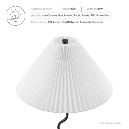Modway EEI-6876 Wave Squiggle Table Lamp Modway