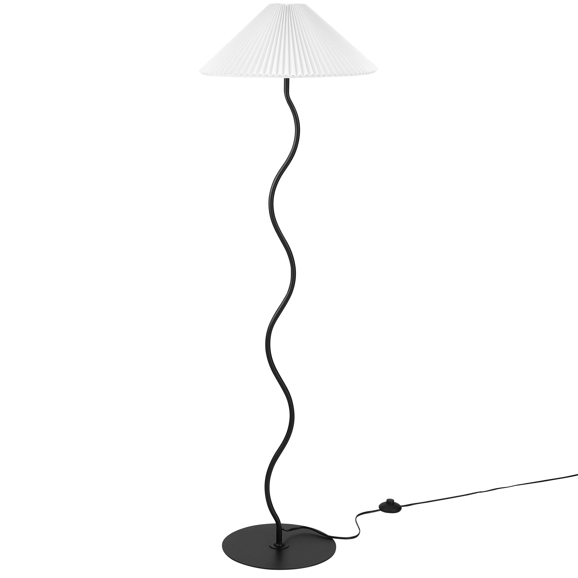 Modway EEI-6877 Wave Squiggle Floor Lamp