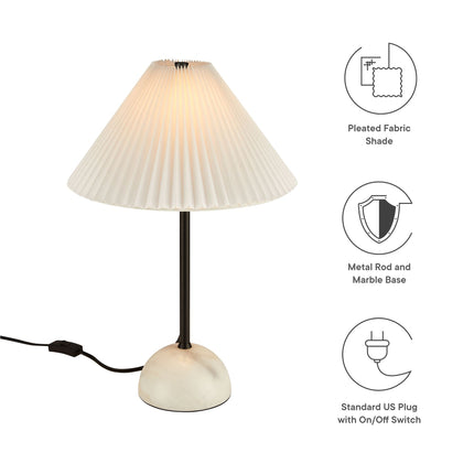 Modway EEI-6878 Illusion Marble Dome Table Lamp Modway