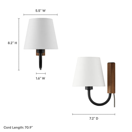 Modway EEI-6880 Sunlit Swivel Wall Sconce - Plaza Home Decor