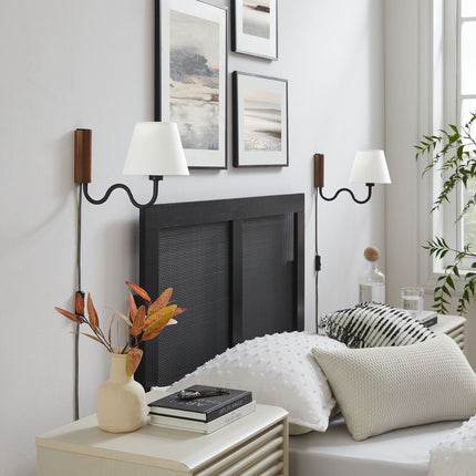 Modway EEI-6881 Sunlit Squiggle Arm Wall Sconce - Plaza Home Decor