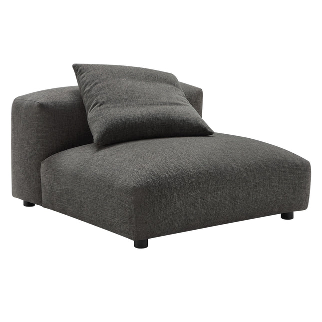 Modway EEI-6885 Solace Modular Upholstered Fabric Armless Chair - Plaza Home Decor