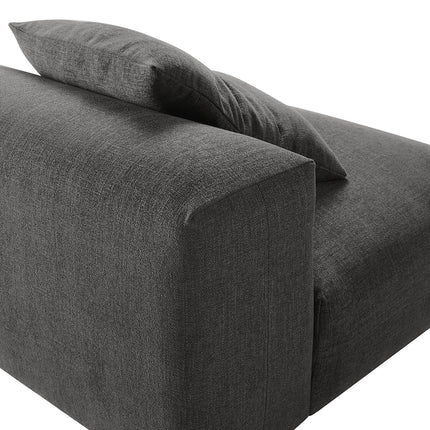 Modway EEI-6885 Solace Modular Upholstered Fabric Armless Chair - Plaza Home Decor