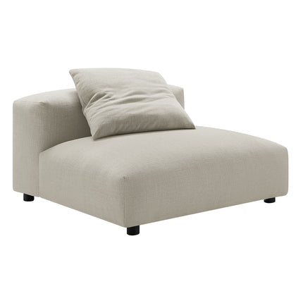 Modway EEI-7027 Solace 4-Piece Modular Upholstered Fabric Sectional Sofa - Plaza Home Decor