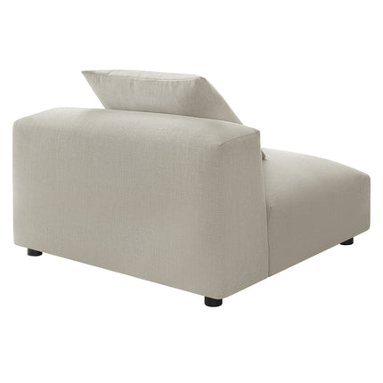 Modway EEI-6885 Solace Modular Upholstered Fabric Armless Chair - Plaza Home Decor