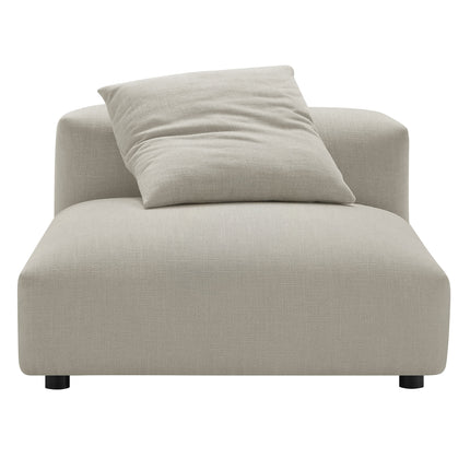 Modway EEI-6885 Solace Modular Upholstered Fabric Armless Chair - Plaza Home Decor