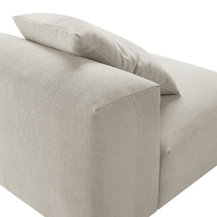 Modway EEI-6885 Solace Modular Upholstered Fabric Armless Chair - Plaza Home Decor