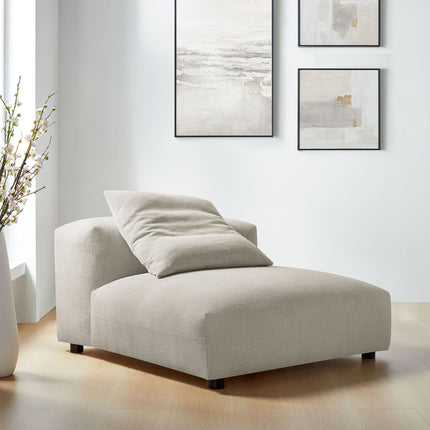 Modway EEI-6885 Solace Modular Upholstered Fabric Armless Chair - Plaza Home Decor