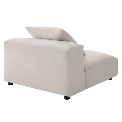 Modway EEI-6885 Solace Modular Upholstered Fabric Armless Chair - Plaza Home Decor
