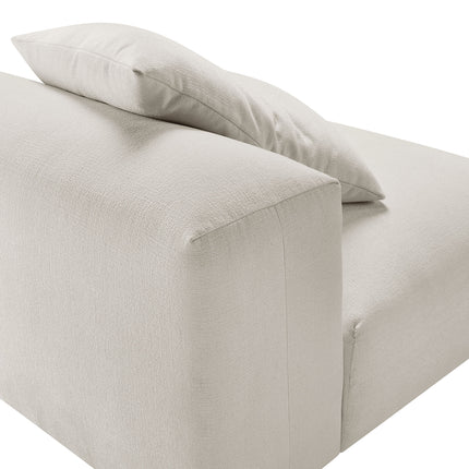 Modway EEI-6885 Solace Modular Upholstered Fabric Armless Chair - Plaza Home Decor