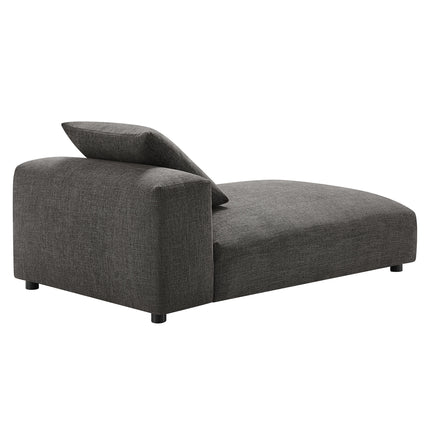 Modway EEI-6887 Solace Modular Upholstered Fabric Armless Chaise Lounge - Plaza Home Decor