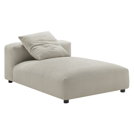 Modway EEI-6887 Solace Modular Upholstered Fabric Armless Chaise Lounge - Plaza Home Decor