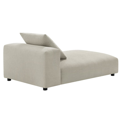 Modway EEI-6887 Solace Modular Upholstered Fabric Armless Chaise Lounge - Plaza Home Decor