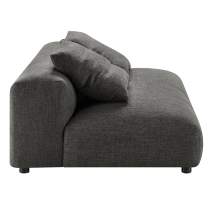 Modway EEI-6891 Solace Modular Upholstered Fabric Armless Loveseat - Plaza Home Decor