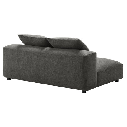 Modway EEI-6891 Solace Modular Upholstered Fabric Armless Loveseat - Plaza Home Decor