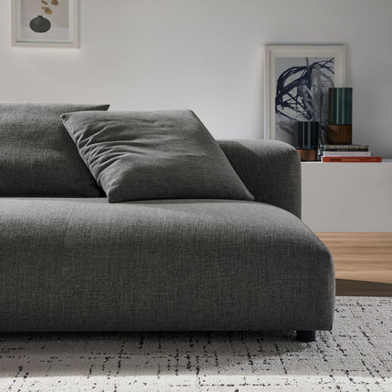 Modway EEI-6891 Solace Modular Upholstered Fabric Armless Loveseat - Plaza Home Decor