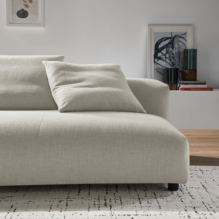 Modway EEI-6891 Solace Modular Upholstered Fabric Armless Loveseat - Plaza Home Decor