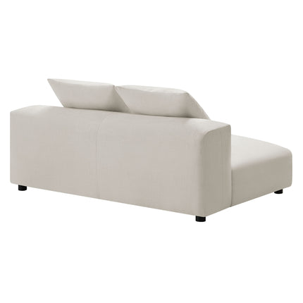 Modway EEI-6891 Solace Modular Upholstered Fabric Armless Loveseat - Plaza Home Decor