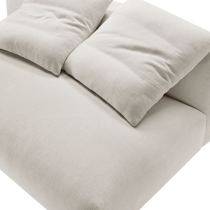 Modway EEI-6891 Solace Modular Upholstered Fabric Armless Loveseat - Plaza Home Decor