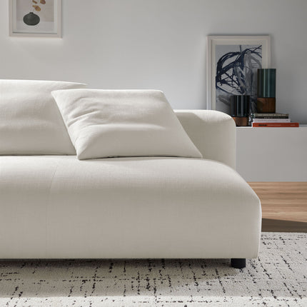 Modway EEI-6891 Solace Modular Upholstered Fabric Armless Loveseat - Plaza Home Decor