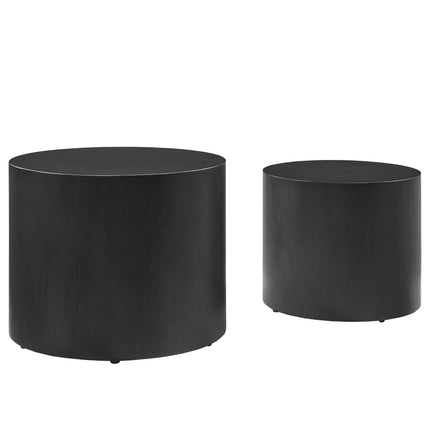 Modway EEI-6893 Amani Round Nesting Coffee Tables Set of 2 Modway