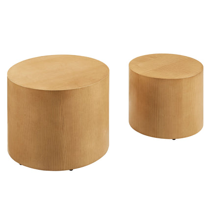 Modway EEI-6893 Amani Round Nesting Coffee Tables Set of 2 Modway