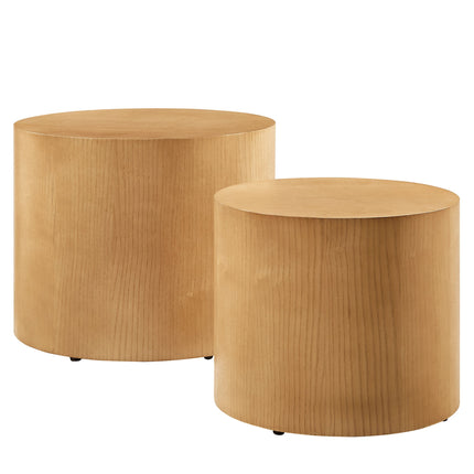 Modway EEI-6893 Amani Round Nesting Coffee Tables Set of 2 Modway
