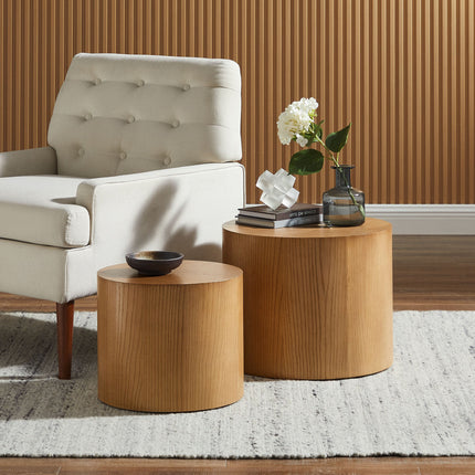 Modway EEI-6893 Amani Round Nesting Coffee Tables Set of 2 Modway
