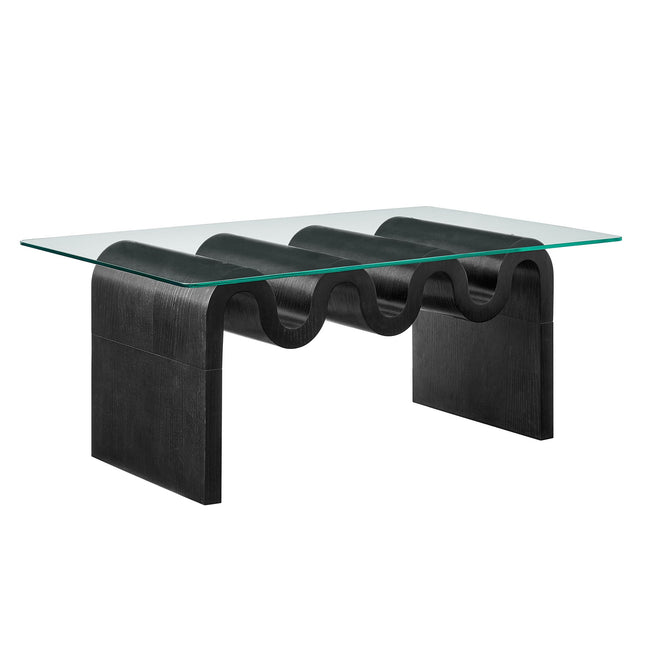 Modway EEI-6900 Ondine Glass Top Coffee Table Modway