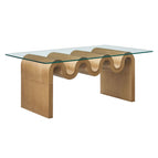 Natural / Glass Top