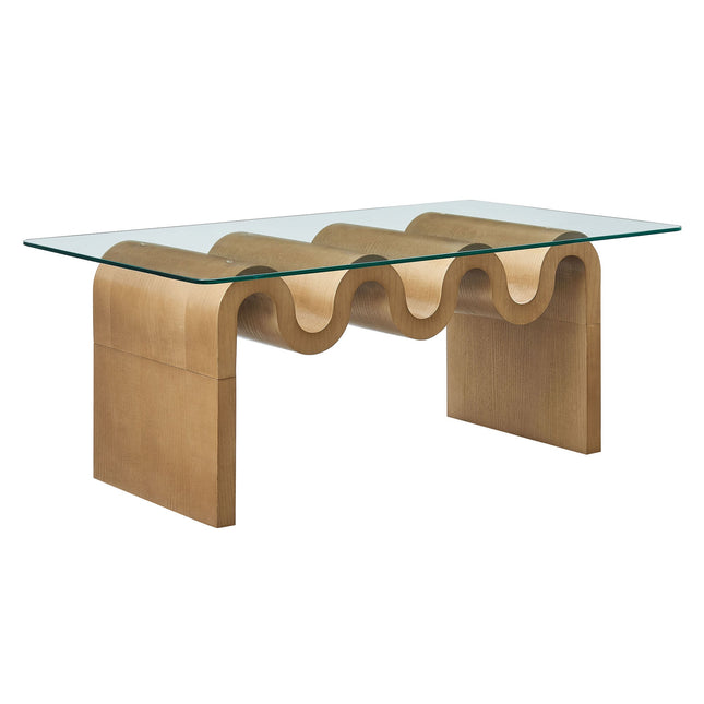 Modway EEI-6900 Ondine Glass Top Coffee Table Modway